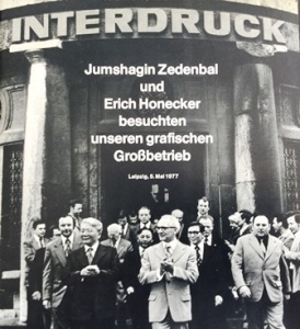die Broschüre zum Honecker-Besuch 1977